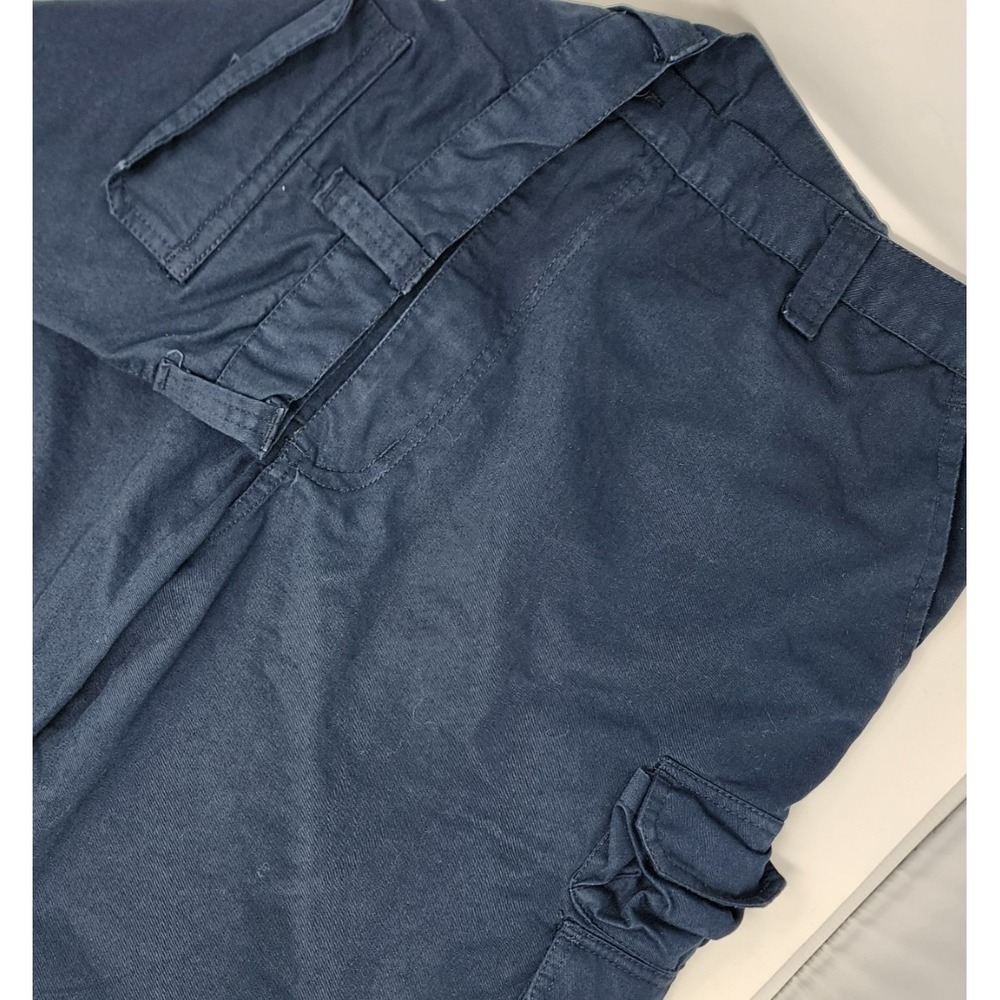 Triveni Men's Cargo Shorts Men's Size 44 Navy Blue 13" Inseam Big and Tall